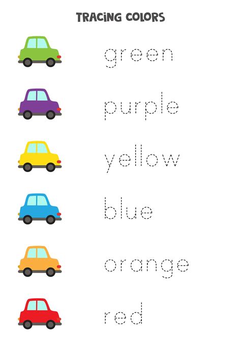 Alphabet Tracing with Colors