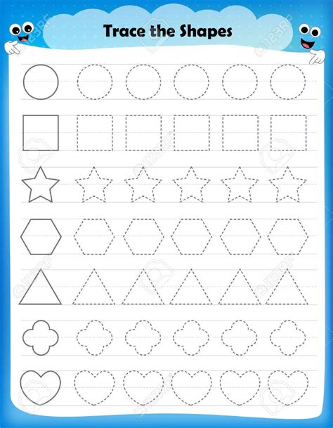 Alphabet Tracing with Shapes