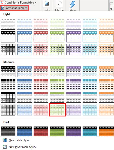 Alternate Row Color Script