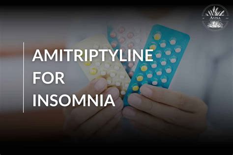 Amitriptyline For Insomnia