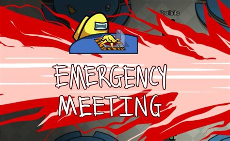 Among Us Emergency Meeting Meme