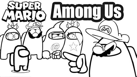 Among Us Free Printable Coloring Sheets Adults