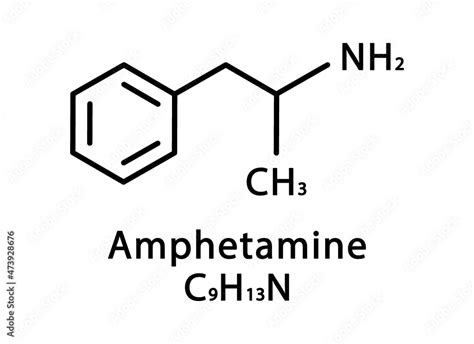 Amphetamine Structure