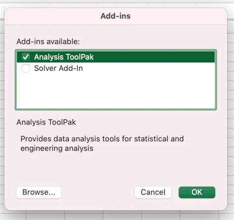 Analysis ToolPak Clustering