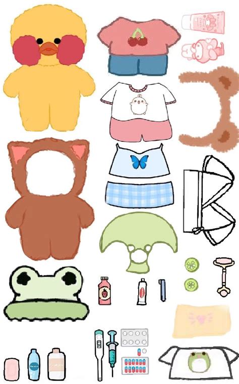 Animal Paper Dolls