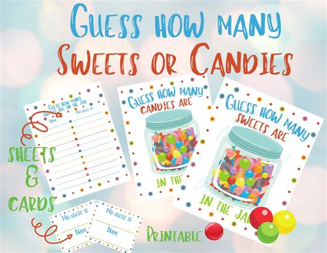 Animal-Themed Guess How Many In The Jar Printable