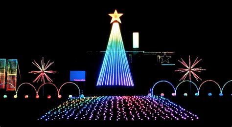 Animated Christmas Light Display