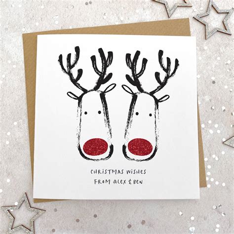 Animated Reindeer Card