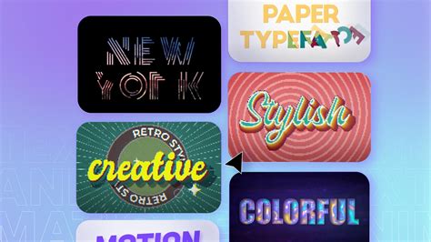 Animated Typography