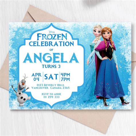 Anna Invitation Template