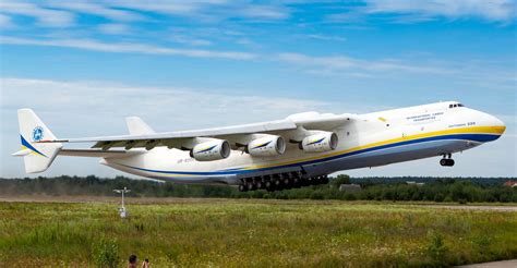 The Antonov An-225 Mriya, the largest plane ever built