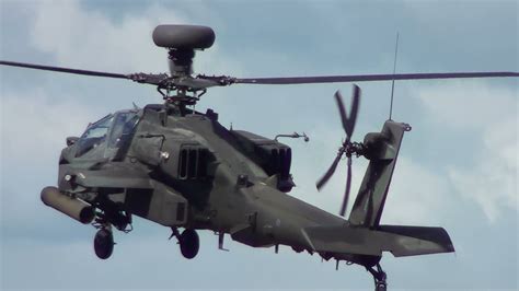 Apache Helicopter Landing