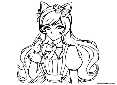 Aphmau Coloring Pages Image 6