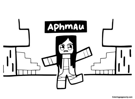 Aphmau Minecraft Coloring Pages