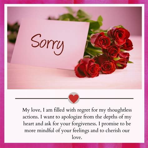 A person apologizing and making amends