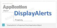 Application DisplayAlerts Property