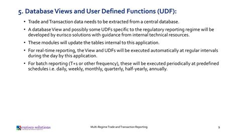 Example of Application Match with UDFs