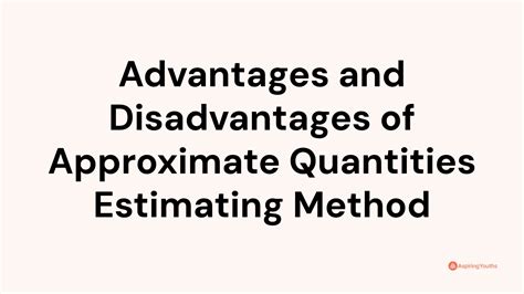 Approximate Distance Method Advantages