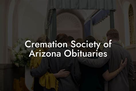 Arizona Obituary Benefits