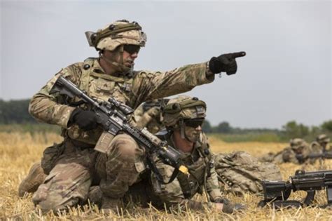 Infantryman in combat gear