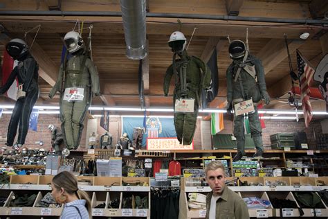 Exploring Army Navy Surplus Stores