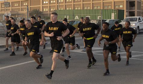 Army Officer Fitness Test Running Training