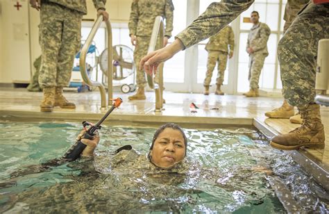 Army Officer Fitness Test Swimming Training