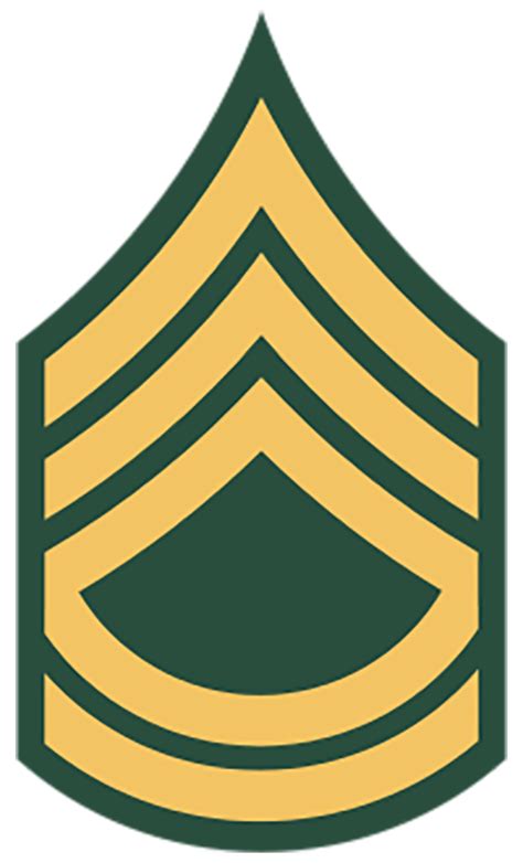 Army Sergeant First Class badge