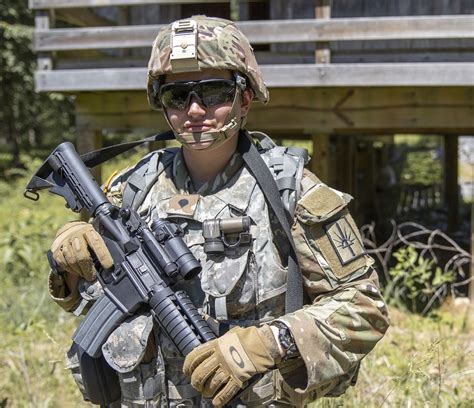 Active Army Soldier in Uniform