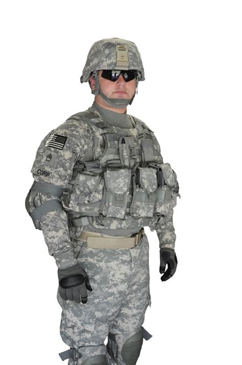 Army Soldier in Uniform