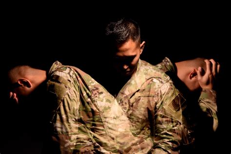 Soldiers supporting each other's mental health