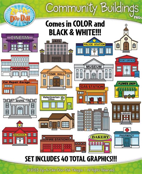 Art Community Building Printables