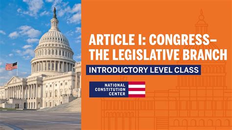 Article I: The Legislative Branch