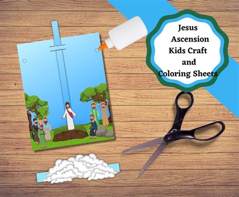 Ascension Printable Craft For Kids