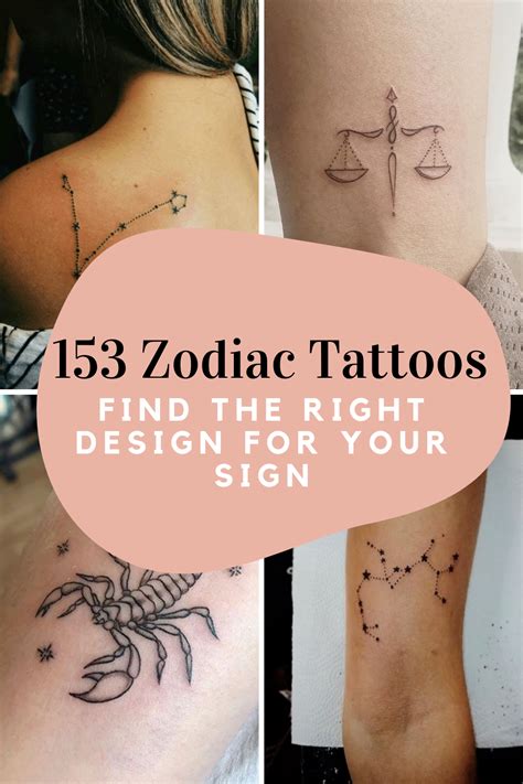 Astrological Sign Tattoo Inspiration and Ideas