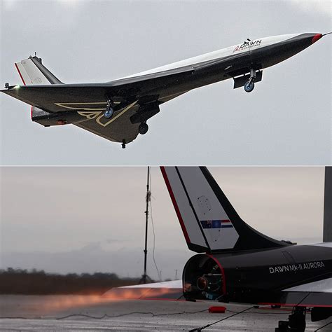 Aurora Spy Aircraft Supersonic Flight