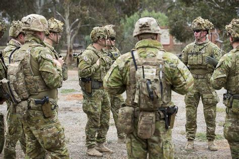 Australian Soldiers Preparing For Defense