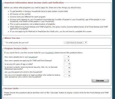 Autauga County Food Stamps Online Application