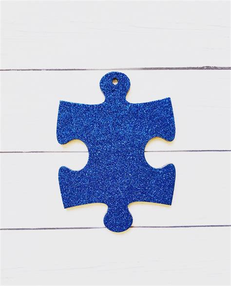 Autism Puzzle Piece Gift Tag