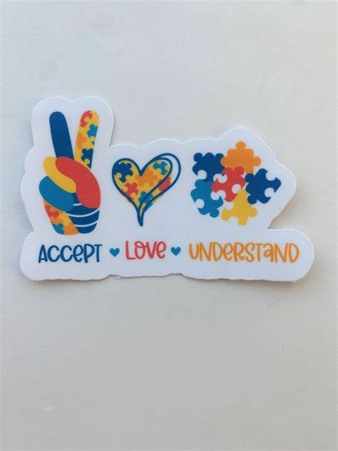 Autism Puzzle Piece Sticker