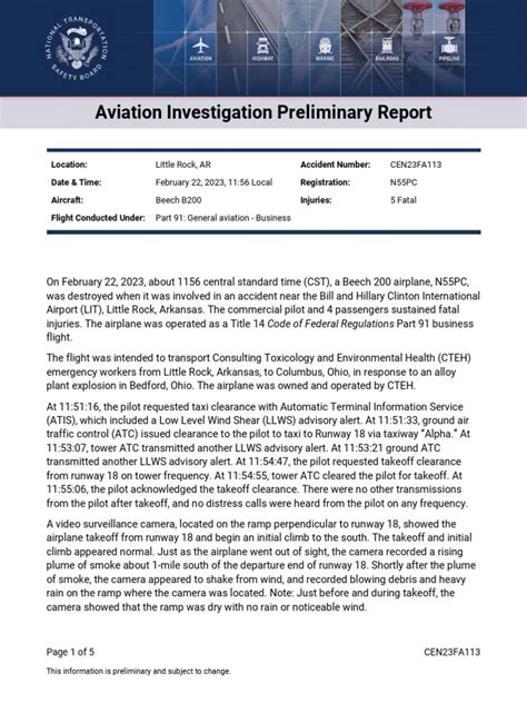 Aviation Investigations