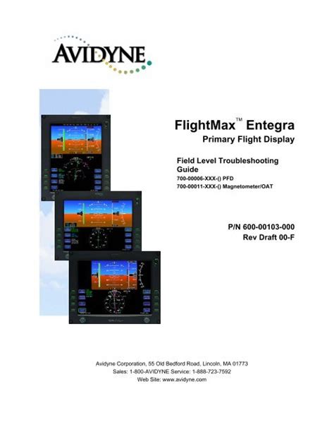 Avidyne Entegra Template