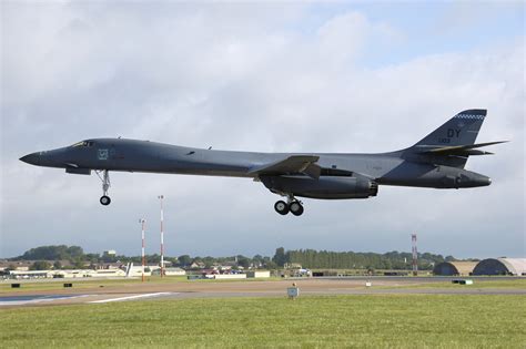 B-1 Bomber Landing