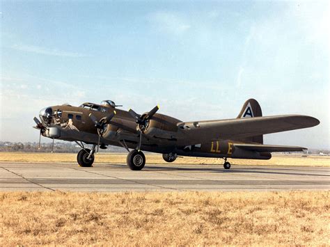 B-17 Bomber in Flight