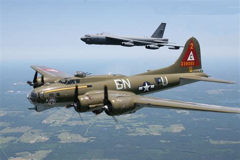 B-17 Flying Fortress on the ground