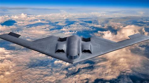 B-2 Bomber taking off at night