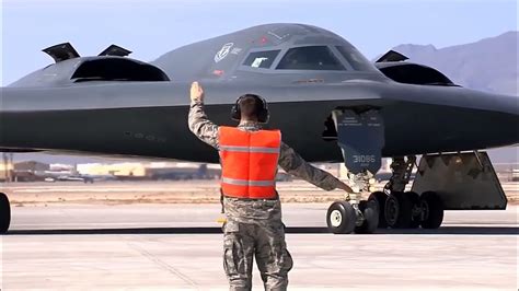 B-2 Spirit Bomber taking off