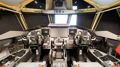 B-2 Cockpit Flight Control Image