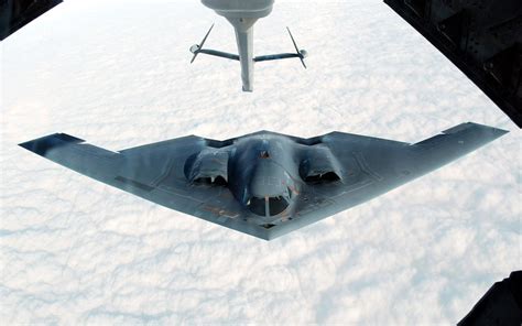 B-2 Stealth Bomber in flight