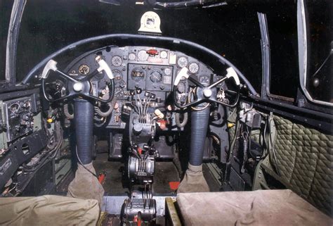 B-25 Mitchell Bomber Cockpit